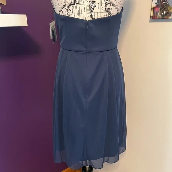 Strapless Davids Bridal Dress NWT - Picture 6 of 8